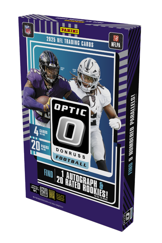 2025 Panini Donruss Optic NFL Trading Card Hobby Box