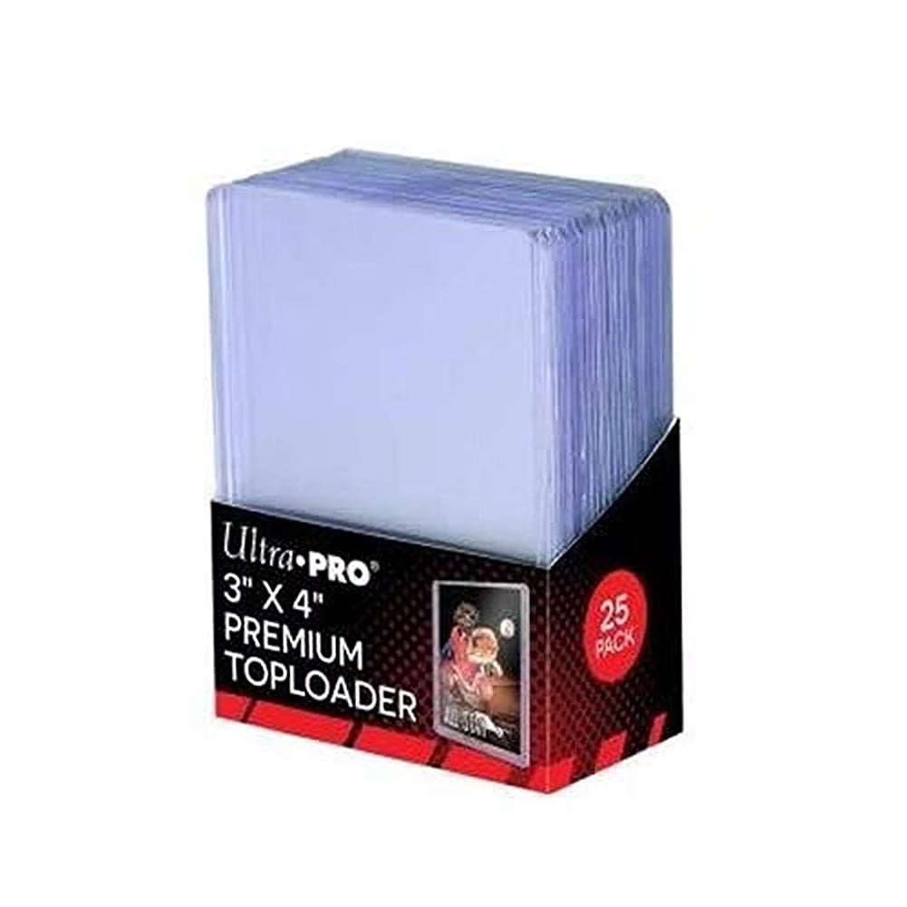 Ultra Pro Toploaders: 3" x 4" Ultra Clear, Premium (25ct) - 1 Pack