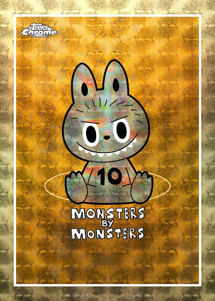 2025 Topps Chrome® Labubu 10周年記念ボックス（予約注文）出荷予定日 2025/12/22