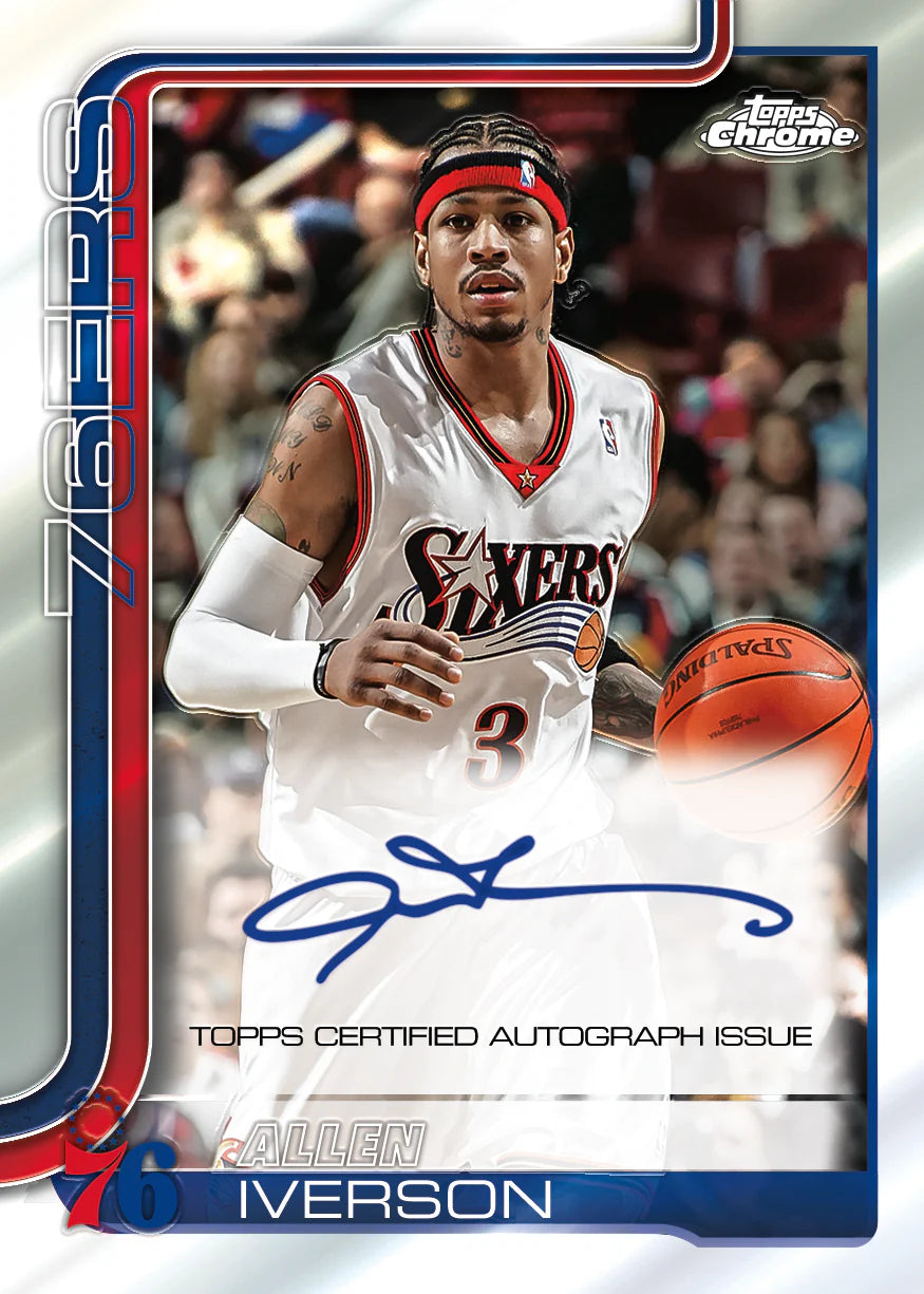 2025–26 Topps Chrome® Basketball Mega Box Pre-Order Ship By 12/22/25