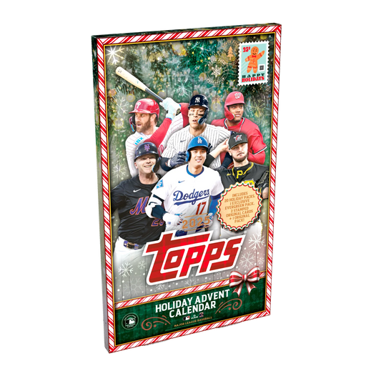 2025 Topps Baseball Holiday Advent Calendar ETA Ships 10/23/25
