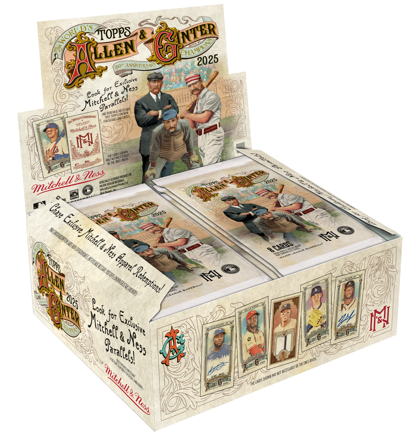 2025 Topps Allen & Ginter Baseball Mitchell & Ness Hobby Box