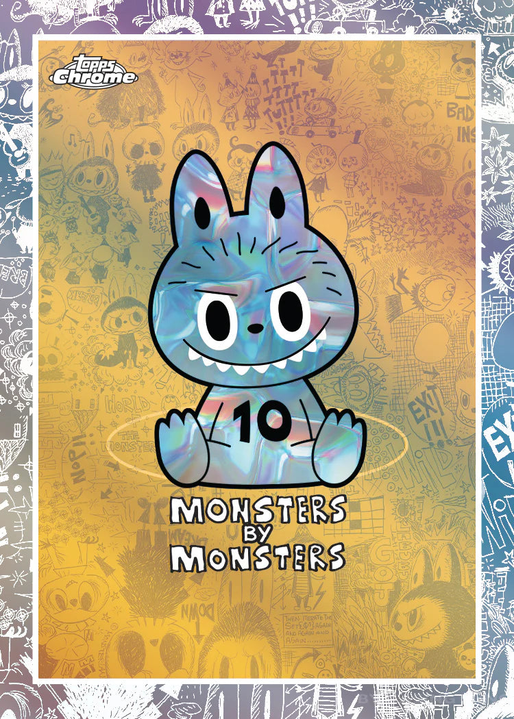 2025 Topps Chrome® Labubu 10周年記念ボックス（予約注文）出荷予定日 2025/12/22