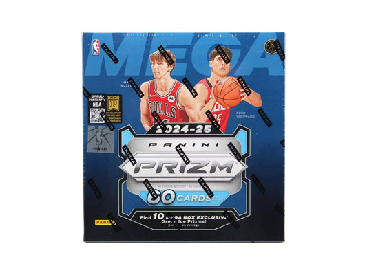 2024/25 Panini Prizm Basketball Hobby Mega Box Green Ice Edition
