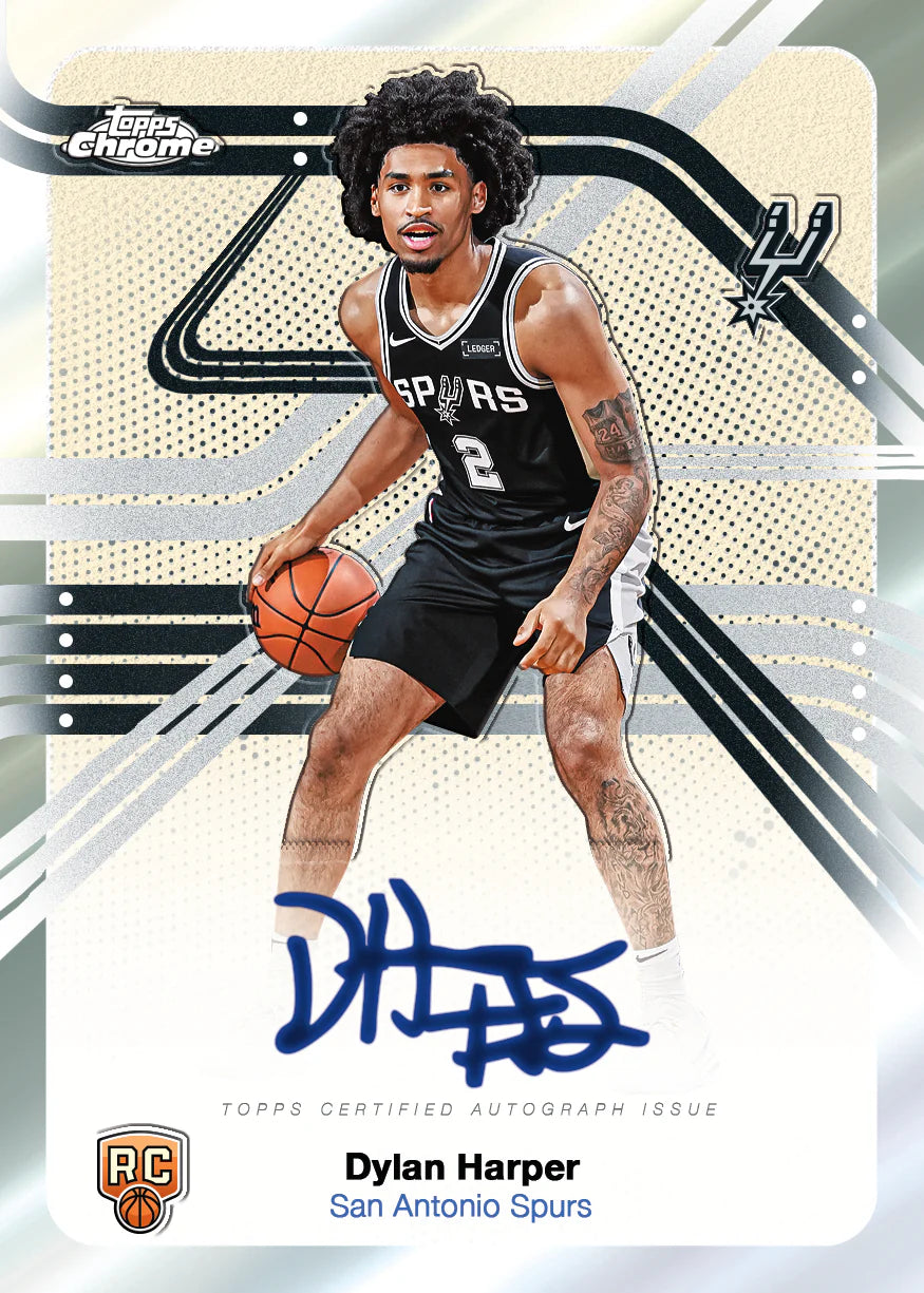 2025–26 Topps Chrome® Basketball Mega Box Pre-Order Ship By 12/22/25