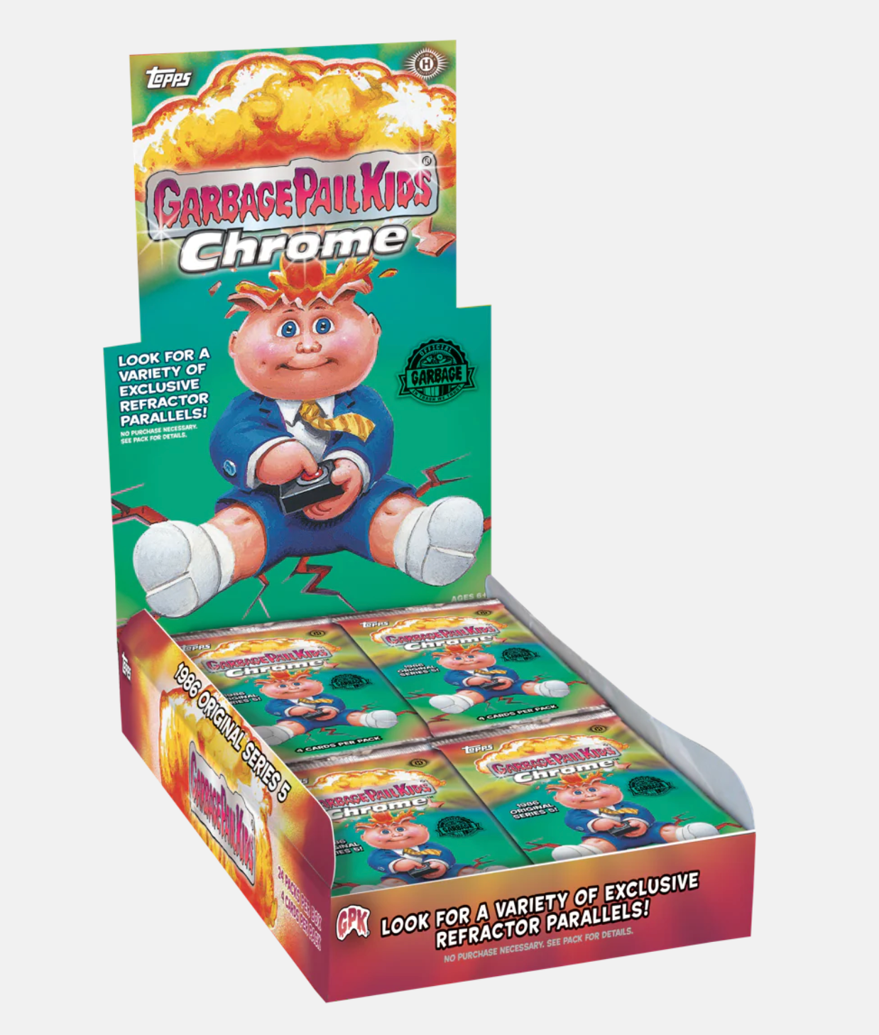 2022 Topps Garbage Pail Kids Chrome Series 5 Hobby Box