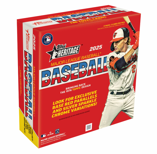 2025 Topps Heritage Baseball Mega Box