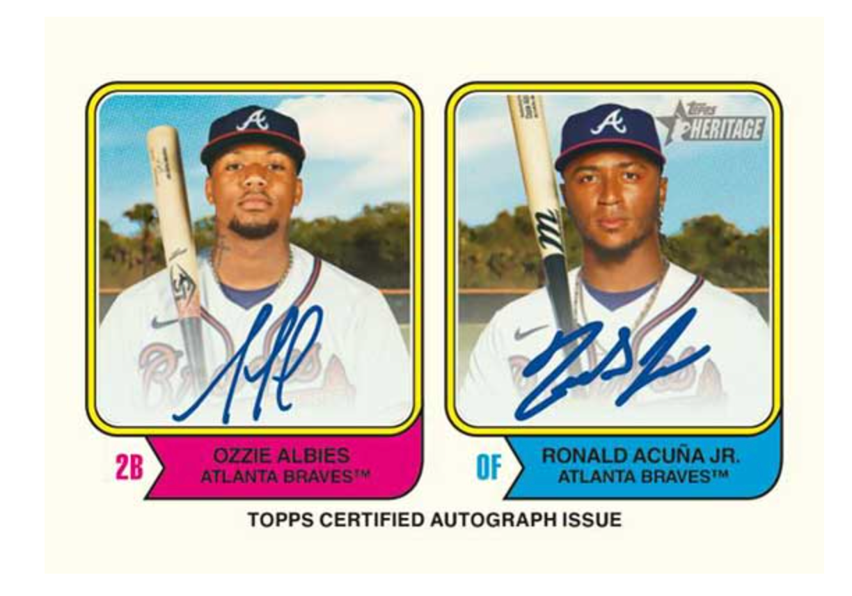 2023 Topps Heritage Baseball Blue Sparkle Parallels メガボックス