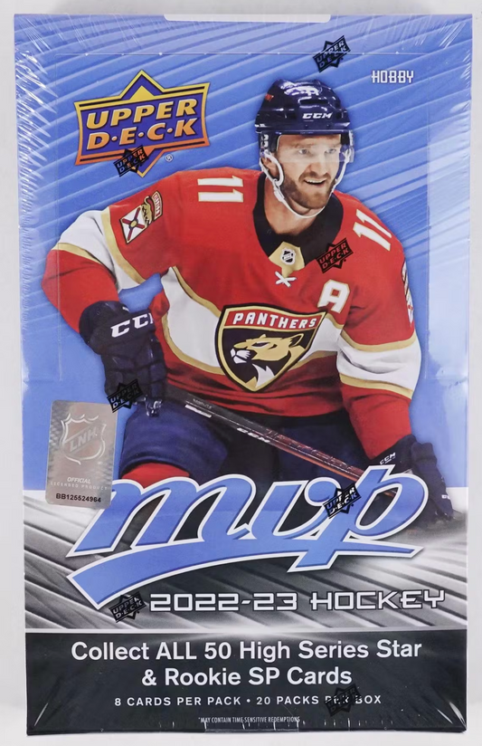 2022-23 Upper Deck MVP Hockey Hobby Box
