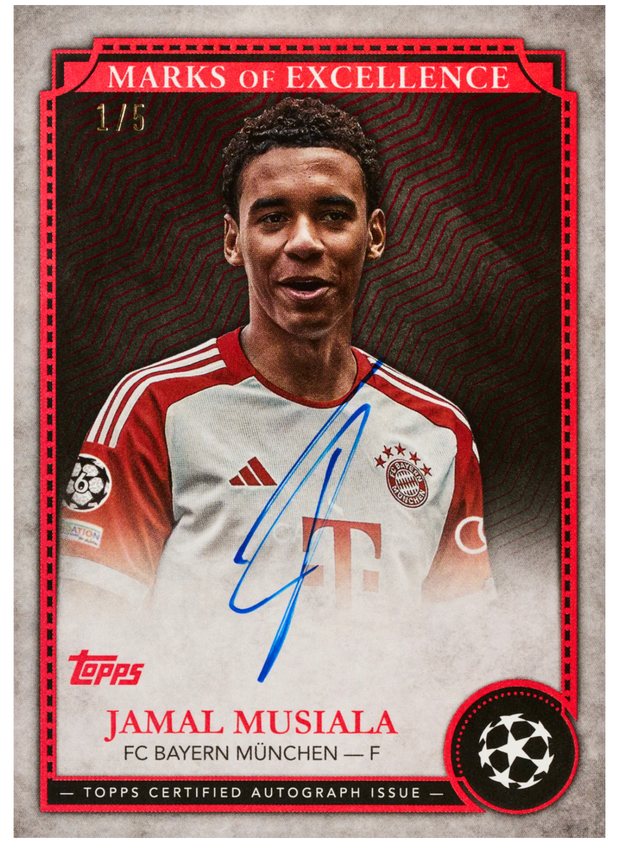 2024-25 Topps Chrome® UEFA Club Competitions Jumbo Box Pre Order ETA 5/15/25