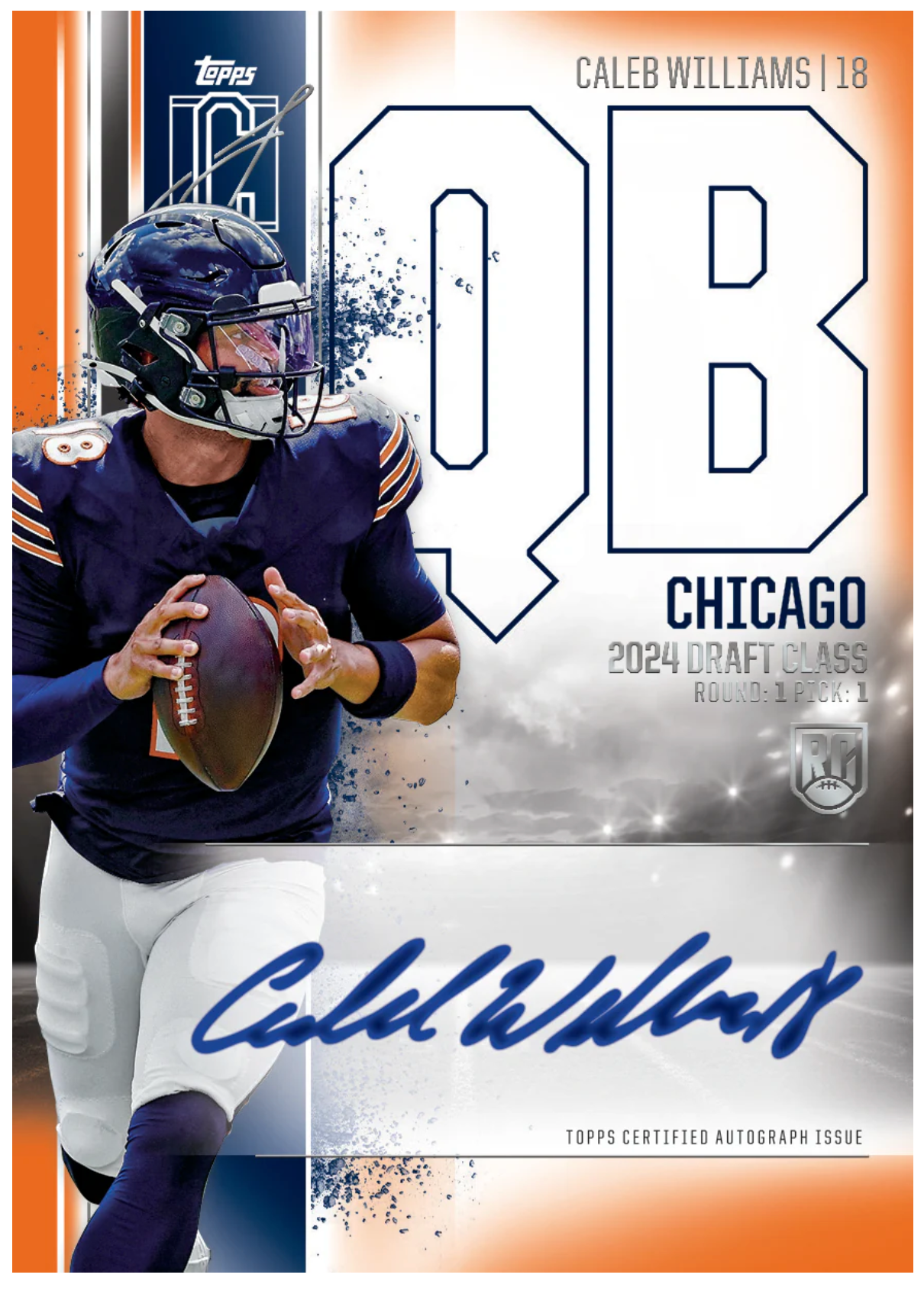Boîte Hobby Football 2024 Topps Signature Class