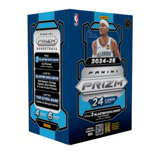 2024-25 Panini PRIZM NBA Basketball Trading Card Blaster Box