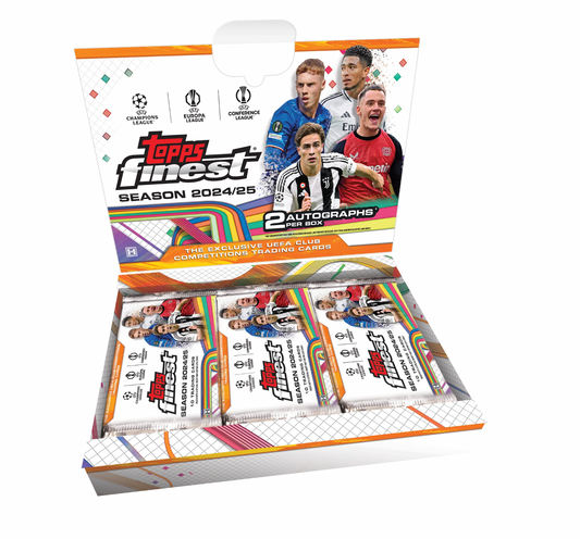 2024/25 Topps Finest UEFA Club Competitions - Hobby Box