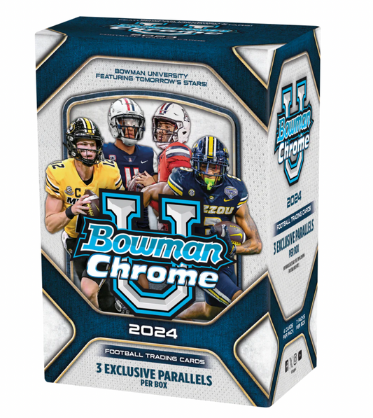 2024 Bowman University Chrome Football Value Box