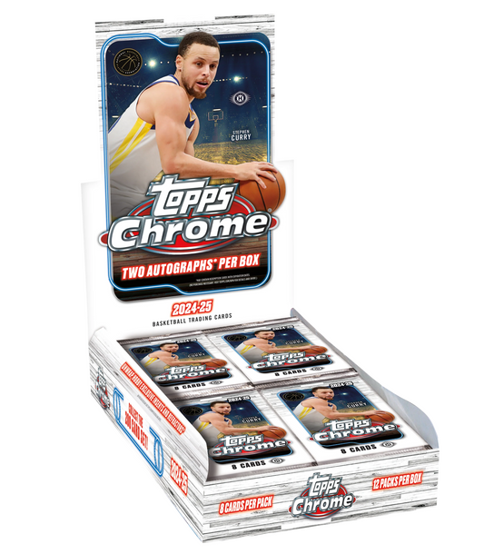 2024/25 Topps Chrome® Basketball Hobby Box