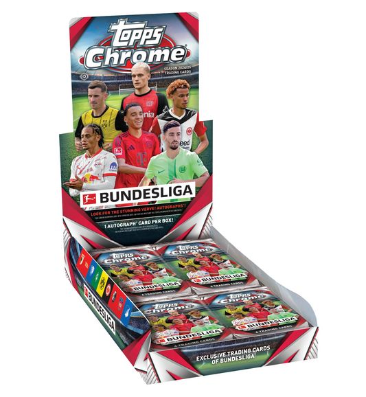 2025 Topps Chrome® Bundesliga Hobby Box