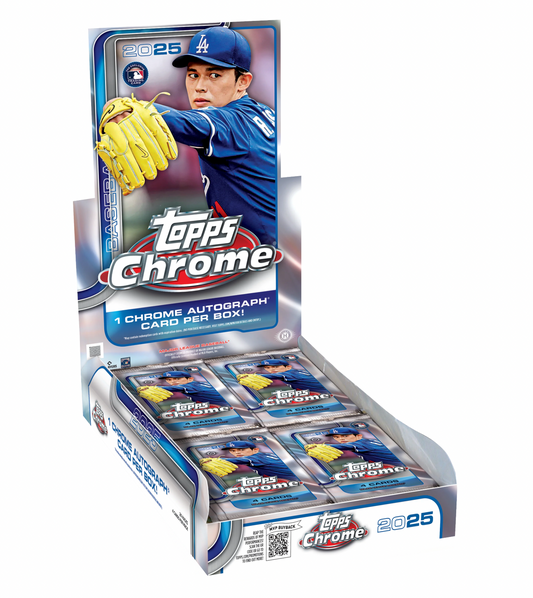 2025 Topps Chrome® Baseball Hobby Box