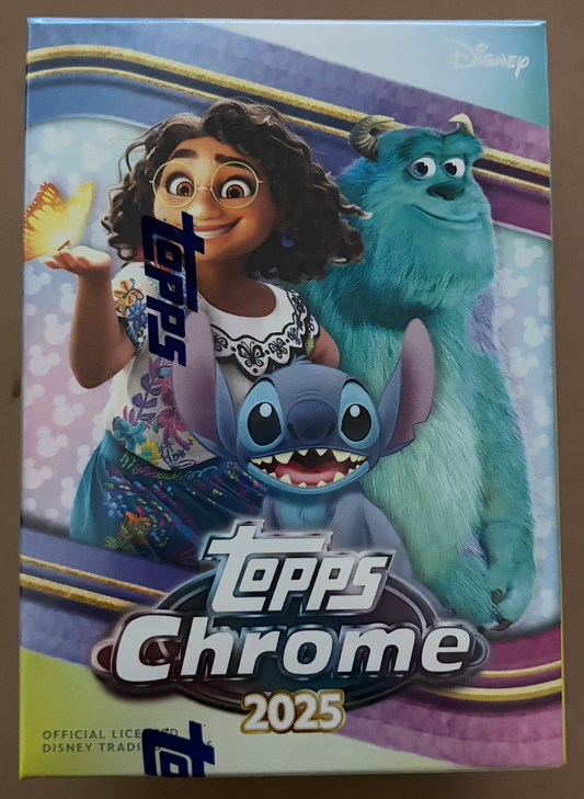 2025 Topps Chrome Disney Value Box