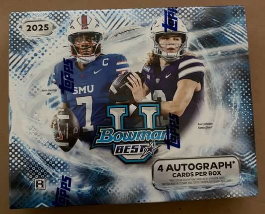 2025 Bowman’s University Best Football Hobby Box