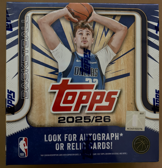 2025-26 Topps Basketball Mega Box