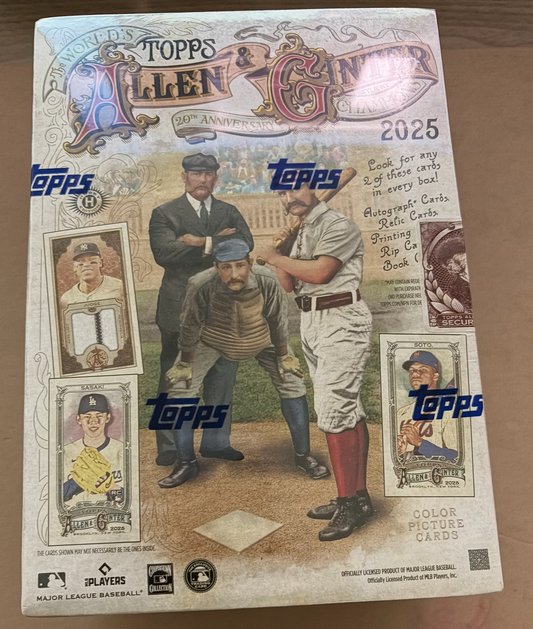 2025 Topps Allen & Ginter Baseball Hobby Box