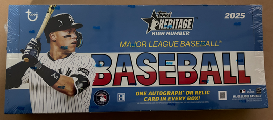 2025 Topps Heritage High Number Baseball Hobby Box