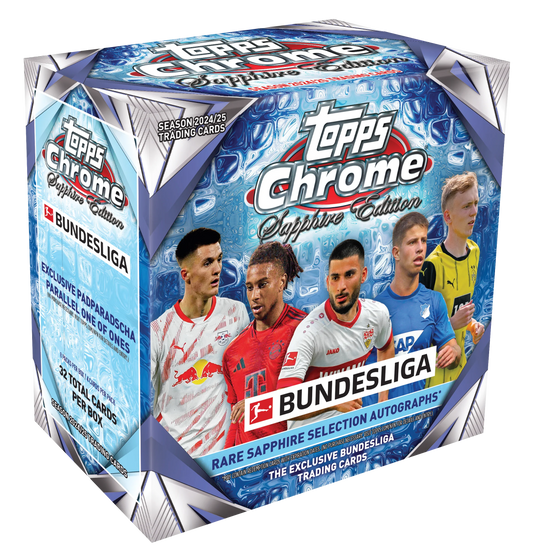 2025 Topps Chrome Sapphire Bundesliga Hobby Box