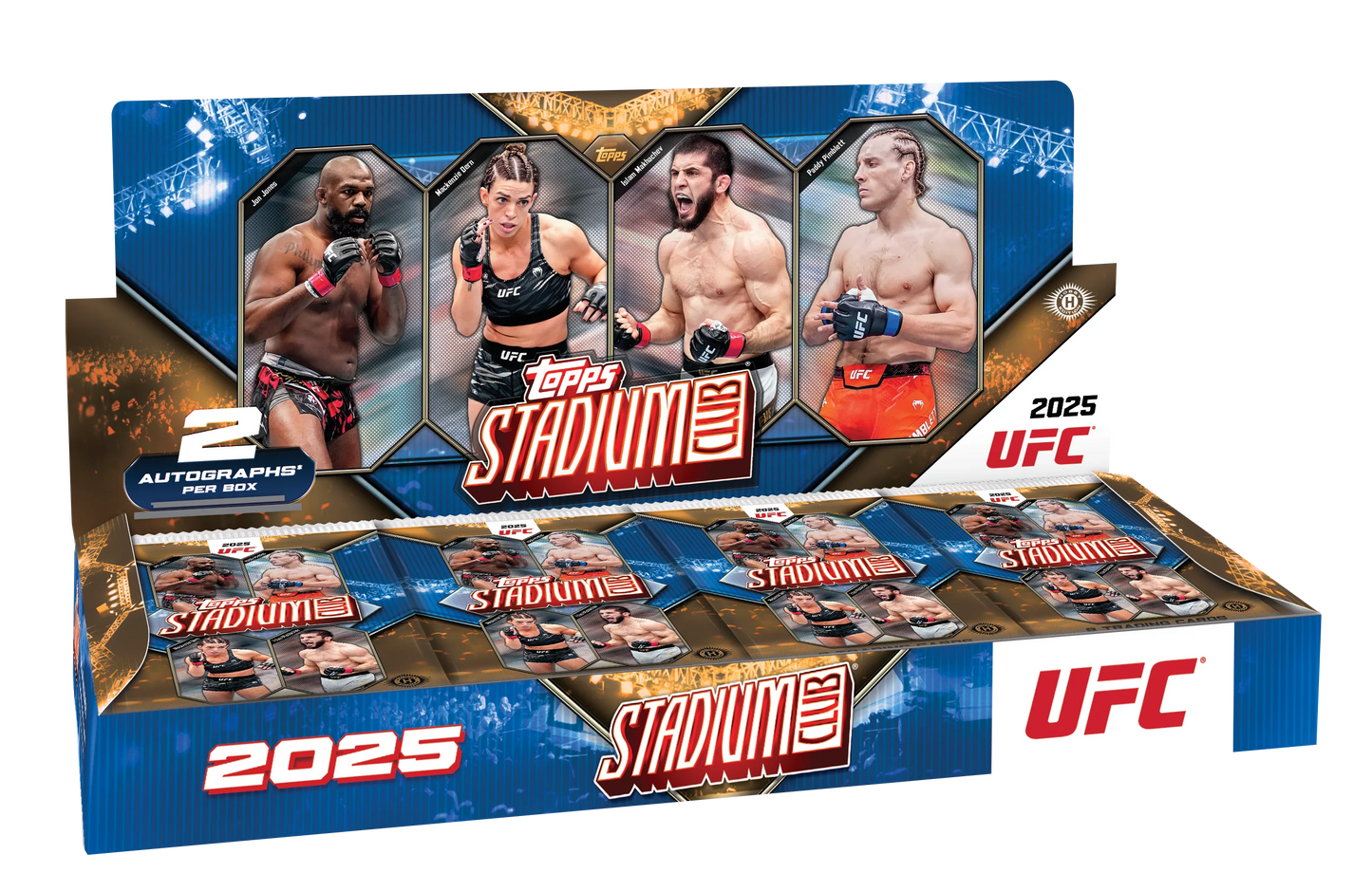 2025 UFC Topps Stadium Club Hobby Box