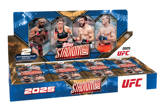 2025 UFC Topps Stadium Club Hobby Box