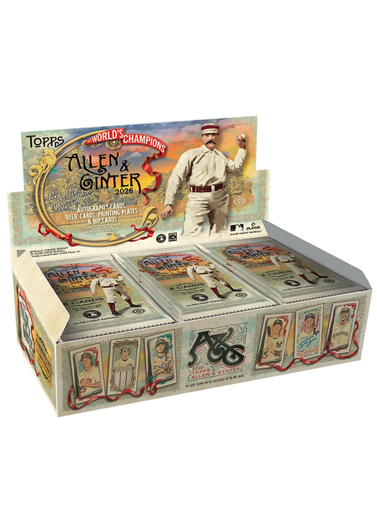 2026 Topps Allen and Ginter Baseball Hobby Box ETA Ship By 10/08/26