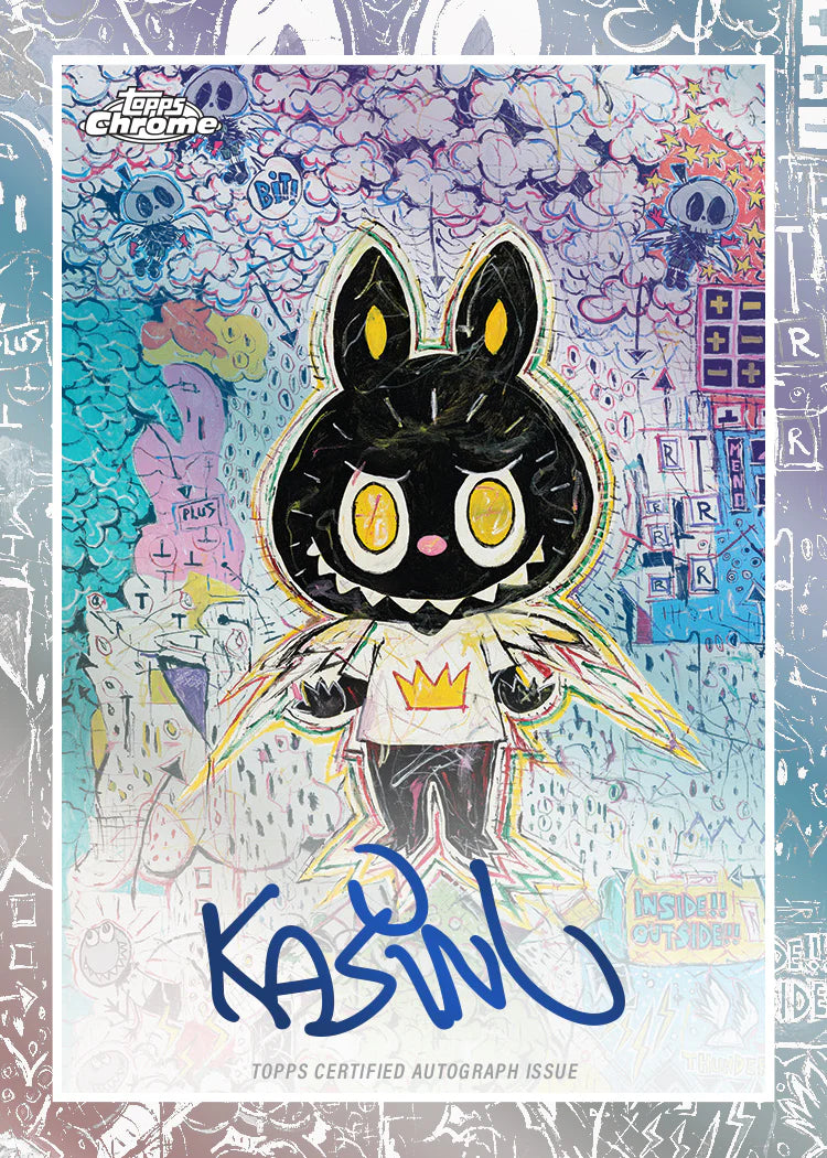 2025 Topps Chrome® Labubu 10周年記念ボックス（予約注文）出荷予定日 2025/12/22