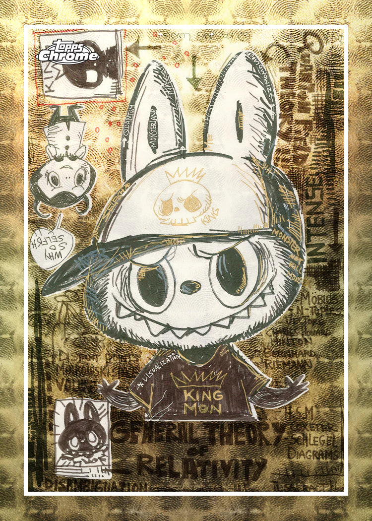 2025 Topps Chrome® Labubu 10周年記念ボックス（予約注文）出荷予定日 2025/12/22