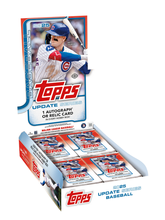 2025 Topps Baseball Update Series Hobby Box ETA Ship Date 10/30/25