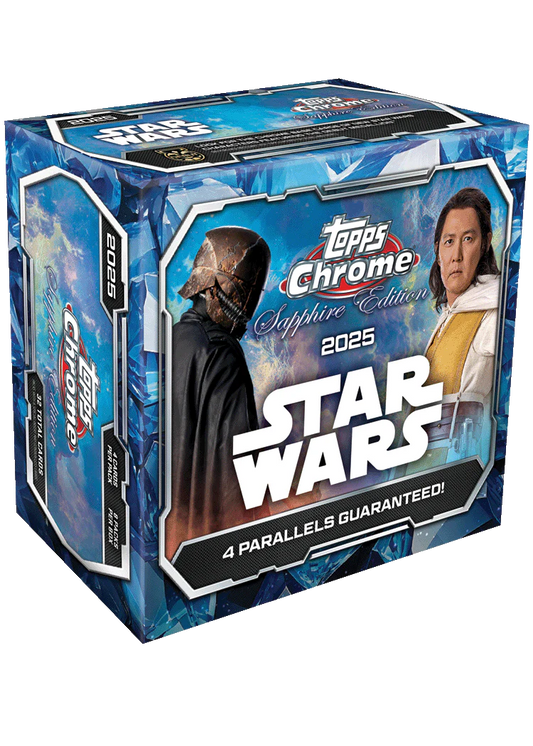 2025 Topps Chrome Sapphire Star Wars Hobby Box