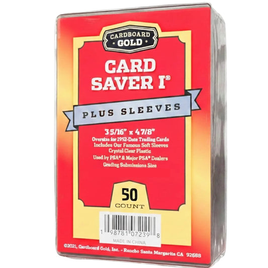 CARD SAVER 1 Plus Sleeves 50 ct - 1 Pack
